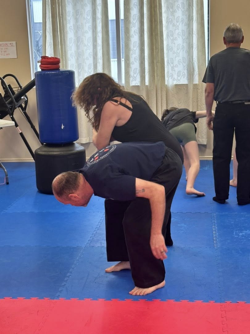 Training session at the dojo